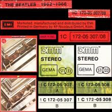 THE BEATLES DISCOGRAPHY GERMANY 1981 00 00 BEATLES ⁄ 1962-1966 - 1C 172-05307 ⁄ 08 - RED VINYL DMM DIRECT METAL MASTERING - pic 13