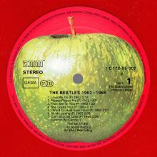 THE BEATLES DISCOGRAPHY GERMANY 1981 00 00 BEATLES ⁄ 1962-1966 - 1C 172-05307 ⁄ 08 - RED VINYL DMM DIRECT METAL MASTERING - pic 7