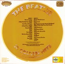THE BEATLES DISCOGRAPHY GERMANY 1979 00 00 THE BEATLES 20 GOLDEN HITS - B - 1 - NEW GREEN ODEON LABEL - ARCADE - ADEG 61 - pic 2