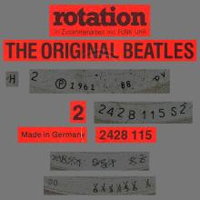 THE BEATLES DISCOGRAPHY GERMANY 1979 00 00 THE BEATLES IN HAMBURG - POLYDOR ROTATION - 2428 115 - pic 6