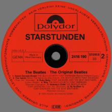 THE BEATLES DISCOGRAPHY GERMANY 1980 00 00 THE BEATLES - POLYDOR STARSTUNDEN - STEREO 2416 190 - pic 1