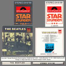 THE BEATLES DISCOGRAPHY GERMANY 1980 00 00 THE BEATLES - POLYDOR STARSTUNDEN - STEREO 2416 190 - pic 7