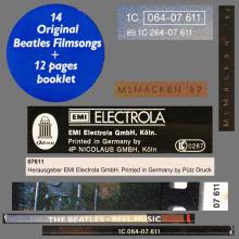 THE BEATLES DISCOGRAPHY GERMANY 1982 03 29 THE BEATLES REEL MUSIC - 1C 064-07 611 - UK PCS 7218 - pic 10