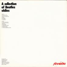 THE BEATLES DISCOGRAPHY GERMANY 1985 10 00 A COLLECTION OF BEATLES OLDIES - B - 20 JAHRE SCHNEIDER - 1A 038-1575451 - pic 2