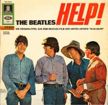 THE BEATLES DISCOGRAPHY GERMANY 1965 08 00 HELP ! - D - EXPORT SWITZERLAND YELLOW ODEON - SMO 84 008 - pic 1