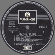 THE BEATLES DISCOGRAPHY GREECE 1964 12 04 - 1970 BEATLES FOR SALE -  PMCG 3 - pic 1