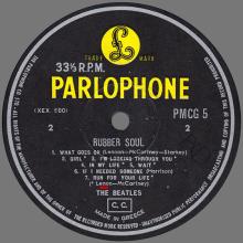 THE BEATLES DISCOGRAPHY GREECE 1965 12 03 - 1965 RUBBER SOUL (b) - PMCG 5 - pic 1