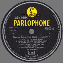 THE BEATLES DISCOGRAPHY GREECE 1965 08 06 - 1965 HELP ! - PMC 1255 ⁄ PMCG 4 - pic 3