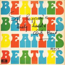 THE BEATLES DISCOGRAPHY GREECE 1967 06 01 - 1967 SGT. PEPPER'S LONELY HEARTS CLUB BAND - PMCG 7 - pic 1