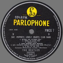 THE BEATLES DISCOGRAPHY GREECE 1967 06 01 - 1967 SGT. PEPPER'S LONELY HEARTS CLUB BAND - PMCG 7 - pic 4