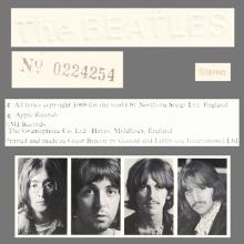 THE BEATLES DISCOGRAPHY GREECE 1968 11 22 - 1970 THE BEATLES (WHITE ALBUM) - PMCGS 13 ⁄ PMCGS 14 - pic 3