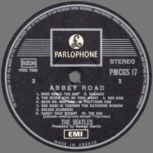 THE BEATLES DISCOGRAPHY GREECE 1969 09 26 - 1970 ABBEY ROAD - 2 C 062-04243 ⁄ PMCGS 17 - pic 4