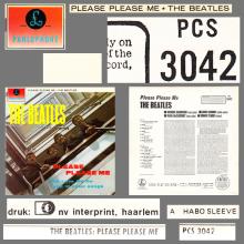 THE BEATLES DISCOGRAPHY HOLLAND 1963 03 00 - 1971 - THE BEATLES PLEASE PLEASE ME - RED LABEL PARLOPHONE - PCS 3042  - pic 6