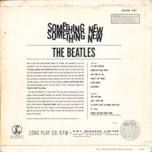 THE BEATLES DISCOGRAPHY HOLLAND 1965 00 00 - BEATLES SOMETHING NEW - A - BLACK PARLOPHONE - CPCS 101 - pic 2