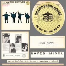 THE BEATLES DISCOGRAPHY HOLLAND 1965 06 08 - 1965 - HELP ! - PCS 3071 - pic 6