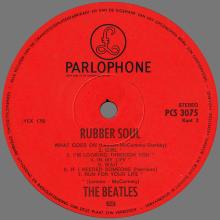 THE BEATLES DISCOGRAPHY HOLLAND 1965 12 03 - 1971 - RUBBER SOUL - RED LABEL - PARLOPHONE - PCS 3075 - pic 4