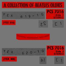 THE BEATLES DISCOGRAPHY HOLLAND 1966 12 00 - 1971 - A COLLECTION OF BEATLES OLDIES - RED LABEL - PARLOPHONE - PCS 7016 - pic 4