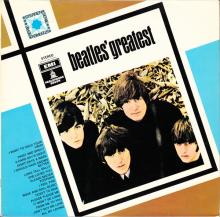 THE BEATLES DISCOGRAPHY HOLLAND 1967 01 06 - 1967 - BEATLES GREATEST - BLACK ODEON - OMHS 3001 - pic 1