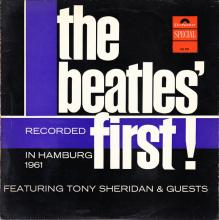 THE BEATLES DISCOGRAPHY HOLLAND 1967 08 00 - THE BEATLES' FIRST - POLYDOR SPECIAL 736 038  - pic 1