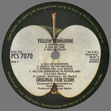 THE BEATLES DISCOGRAPHY HOLLAND 1969 01 00 - 1969 - THE BEATLES YELLOW SUBMARINE - APPLE - PCS 7070 - pic 4