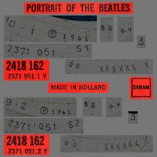 THE BEATLES DISCOGRAPHY HOLLAND 1974 00 00 - PORTRAIT OF THE BEATLES - POLYDOR SPECIAL GOLDEN CROWN SERIES - STEREO 2418 162 - pic 5