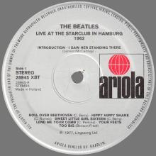 THE BEATLES DISCOGRAPHY HOLLAND 1977 04 08 THE BEATLES LIVE AT THE STAR-CLUB IN HAMBURG -ARIOLA 28947 XBT - pic 5