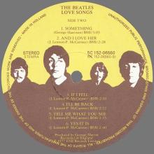 THE BEATLES DISCOGRAPHY HOLLAND 1977 11 19 - LOVE SONGS - A - PARLOPHONE - 5C 152-06550 ⁄ 5C 152-06551 - pic 6