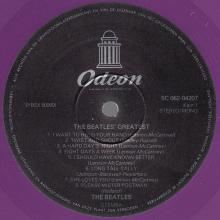 THE BEATLES DISCOGRAPHY HOLLAND 1978 00 00 THE BEATLES' GREATEST - Odeon 5C 062-04207 - Purple Vinyl - pic 5