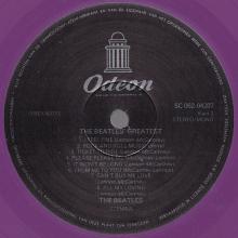THE BEATLES DISCOGRAPHY HOLLAND 1978 00 00 THE BEATLES' GREATEST - Odeon 5C 062-04207 - Purple Vinyl - pic 6