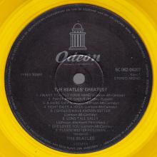 THE BEATLES DISCOGRAPHY HOLLAND 1978 00 00 THE BEATLES' GREATEST - Odeon 5C 062-04207 - Yellow Vinyl - pic 5