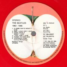 THE BEATLES DISCOGRAPHY HOLLAND 1978 09 00 THE BEATLES ⁄ 1967-1970 - 5C 184(8)-05307⁄05308 - Red vinyl  - pic 8