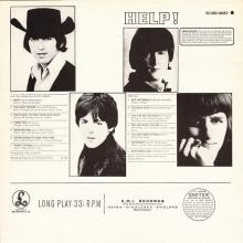 THE BEATLES DISCOGRAPHY HOLLAND 1965 06 08 - 1979 - HELP ! - SHELL COVER - 5C 062-04257 - pic 2
