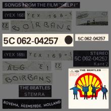 THE BEATLES DISCOGRAPHY HOLLAND 1965 06 08 - 1979 - HELP ! - SHELL COVER - 5C 062-04257 - pic 5