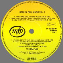 THE BEATLES DISCOGRAPHY HOLLAND 1980 10 00 - THE BEATLES ROCK 'N' ROLL MUSIC VOL 1 - MFP MUSIC FOR PLEASURE - 1A 022-58130 - pic 3