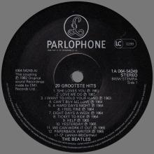 THE BEATLES DISCOGRAPHY HOLLAND 1982 10 00 - THE BEATLES 20 GROOTSTE HITS  - WERELDSTERREN - PARLOPHONE - 1A 064-54249 - pic 5