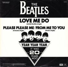 THE BEATLES DISCOGRAPHY HOLLAND 1982 10 00 LOVE ME DO - 1A PRH 34 - 12" 45 RPM PROMO - pic 1