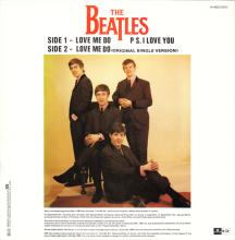 THE BEATLES DISCOGRAPHY HOLLAND 1982 11 01 - THE BEATLES - LOVE ME DO - 12 INCH - 1A 062Z-07679 - pic 2