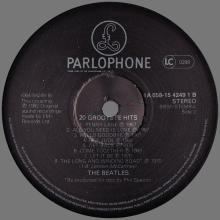 THE BEATLES DISCOGRAPHY HOLLAND 1985 00 00 - 20 GROOTSTE HITS THE BEATLES - 1A 058-154291 - pic 4