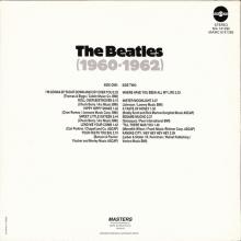 THE BEATLES DISCOGRAPHY HOLLAND 1985 12 00 - THE BEATLES 1960-1962 - MASTERS - STEREO MA 141285 - pic 2