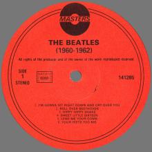 THE BEATLES DISCOGRAPHY HOLLAND 1985 12 00 - THE BEATLES 1960-1962 - MASTERS - STEREO MA 141285 - pic 1