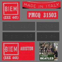 THE BEATLES DISCOGRAPHY ITALY 1964 02 04 ⁄ 1964 I FAVOLOSI BEATLES - PMCQ 31503 - pic 5