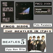 THE BEATLES DISCOGRAPHY ITALY 1965 07 13 ⁄ 1965 THE BEATLES IN ITALY - PMCQ 31506 - pic 8