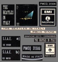 THE BEATLES DISCOGRAPHY ITALY 1965 07 13 ⁄ 1970 01THE BEATLES IN ITALY - PMCQ 31506 - pic 5