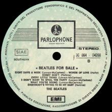 THE BEATLES DISCOGRAPHY ITALY 1981 00 00 I FAVOLOSI BEATLES 1963-1965 - Boxed Set a4 - BEATLES FOR SALE - 3C 064 - 04200 - pic 6