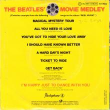 THE BEATLES DISCOGRAPHY PORTUGAL 130 - THE BEATLES' MOVIE MEDLEY ⁄ I'M HAPPY JUST TO DANCE WITH YOU - 11C 008-07627 - pic 1