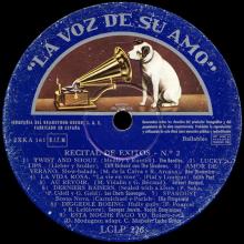 THE BEATLES DISCOGRAPHY SPAIN 1963 07 10 RECITAL DE EXITOS - LA VOZ DE SU AMO (HMV) - LCLP 226 - pic 4