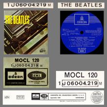 THE BEATLES DISCOGRAPHY SPAIN 1964 01 27 ⁄ 1969 THE BEATLES (PLEASE PLEASE ME) - MOCL 120 ⁄ 1 J 060 - 04219 M - pic 5