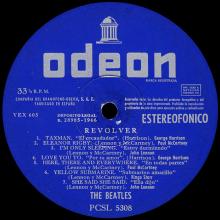 THE BEATLES DISCOGRAPHY SPAIN 1966 09 17 ⁄ 1966 REVOLVER - PCSL 5.308 - pic 1