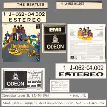 THE BEATLES DISCOGRAPHY SPAIN 1969 04 30 ⁄ 1969 THE BEATLES YELLOW SUBMARINE - 1J 062 - 04.002 - pic 5
