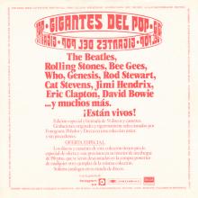 THE BEATLES DISCOGRAPHY SPAIN 1981 00 00 GIGANTES DEL POP VOL 10 THE BEATLES - POLYDOR 24 86 222 - pic 1